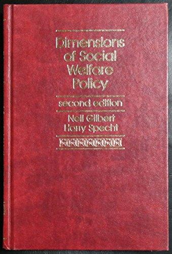 Book Dimensions Of Social Welfare Policy free