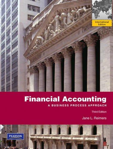 Book Financial Accounting: A Business Process Approach: International Edition free