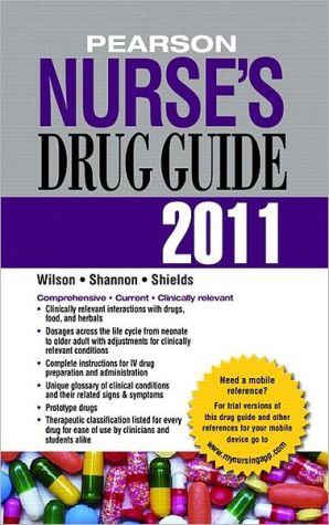 Book Pearson Nurse's Drug Guide 2011 free