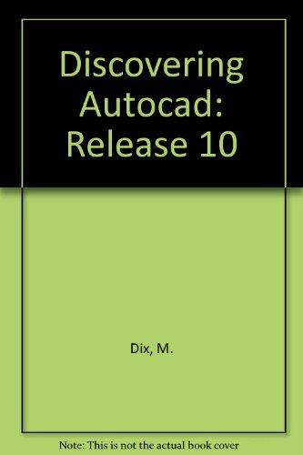 Book Discovering Autocad Release 10 free