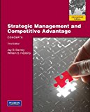 Book Concepts, Strategic Management and Competitive Advantage: International Edition free
