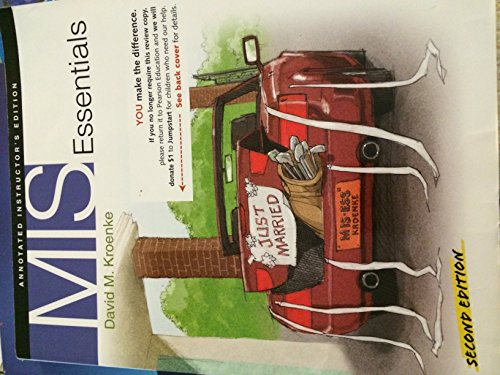 Book MIS Essentials Annotated Instructor's Edition free