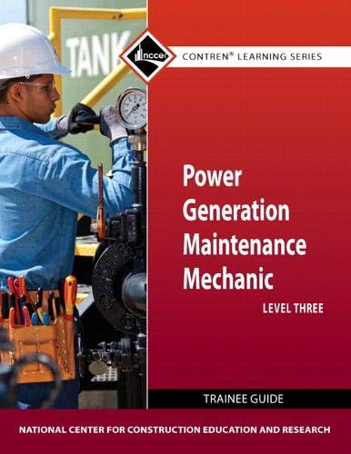 Book Power Generation Maintenance Mechanic Level 3 Trainee Guide free