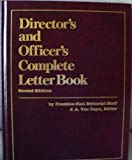Book Director's and officer's complete letter book free