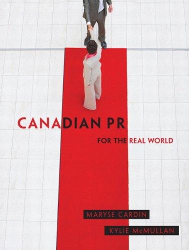 Book Canadian PR for the Real World free
