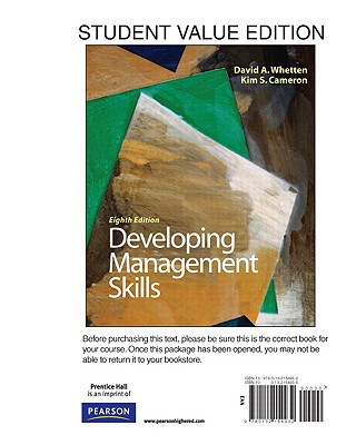 Book Developing Management Skills: Student Value Edition free
