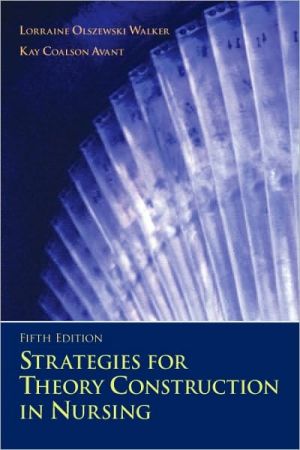 Book Strategies for Theory Construction in Nursing free