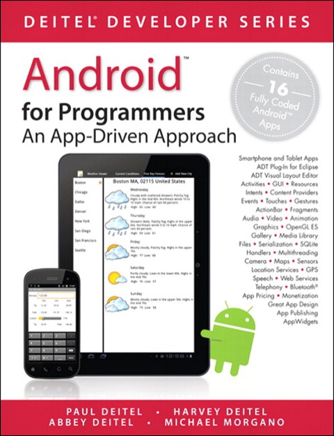 Book Android for Programmers: An App-Driven Approach free