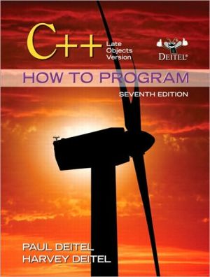 Book C++ How to Program: Late Objects Version (How to Program (Deitel)) free