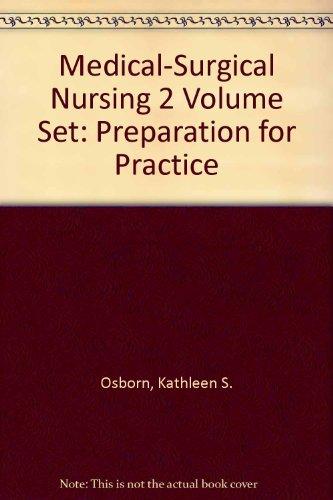 Book Medical Surgical Nursing: Preparation For Practice, Volumes 1 & 2, With Mynursinglab And Pearson Etext (access Card) free