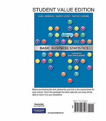 Book Basic Business Statistics: Concepts and Applications free