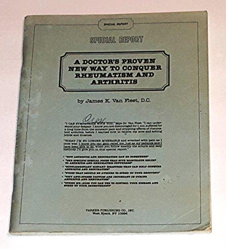 Book A Doctor's Proven New Way To Conquer Rheumatism And Arthritis free