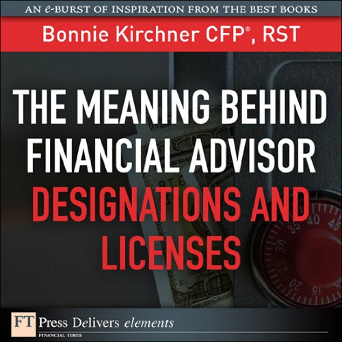 Book The Meaning Behind Financial Advisor Designations and Licenses free