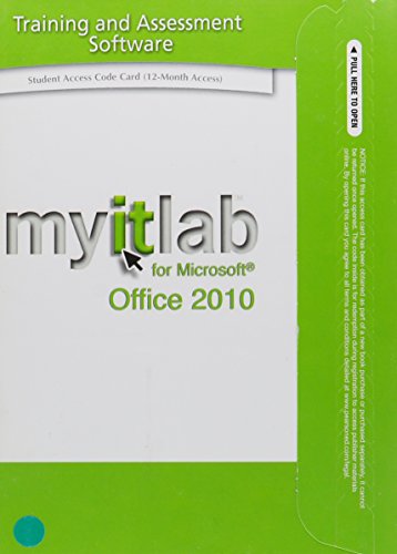 Book Exploring Microsoft Office 2010, Volume 1 and myitlab Access Card for Office 2007 and myitlab with Pearson eText Access Card Package free