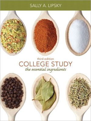 Book College Study: The Essential Ingredients (3rd Edition) free
