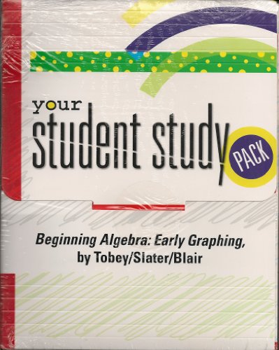 Book Beginning Algebra: Early Graphing Student Study Pack For Beginning Algebra: Early Graphing (your Student Study Pack) free
