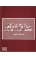 Book Getting Started with Peachtree 2005 free