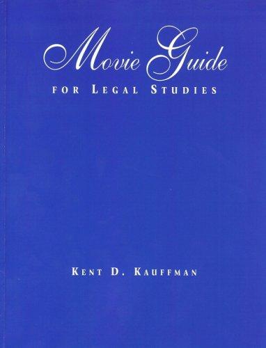 Book Movie Guide for Legal Studies free