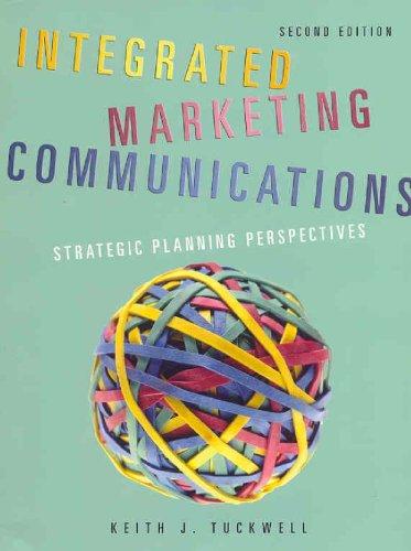 Book Integrated Marketing Communications: Strategic Planning Perspectives free