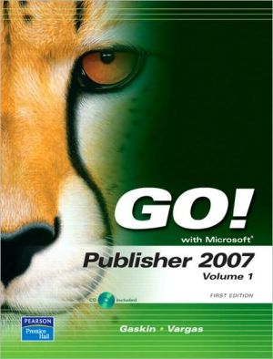 Book Go! With Microsoft Publisher 2007, Volume 1 free