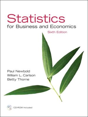 Book Studyguide for Statistics for Business and Economics by Newbold, Carlson & Thorne ISBN: 9780132203845 free