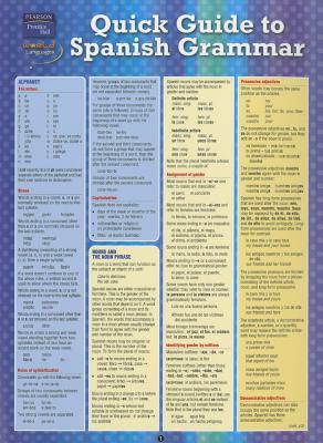 Book Quick Guide to Spanish Grammar free