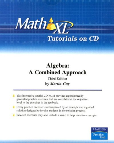 Book Algebra MathXL Tutorials on CD free