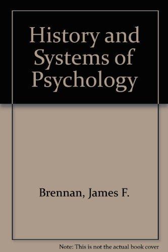 Book History and Systems of Psychology free