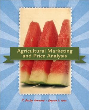 Book Agricultural Marketing and Price Analysis free