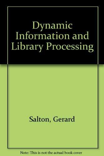 Book Dynamic information and library processing free
