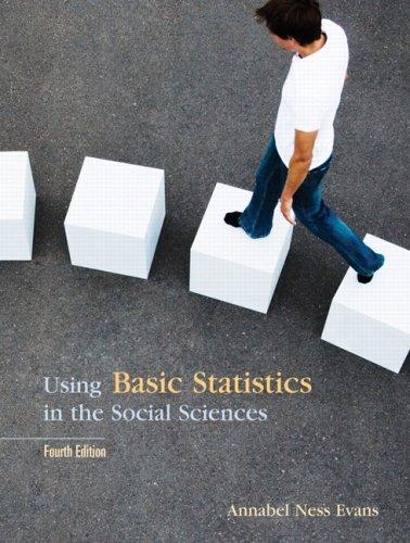 Book Using Basic Statistics in the Social Sciences free