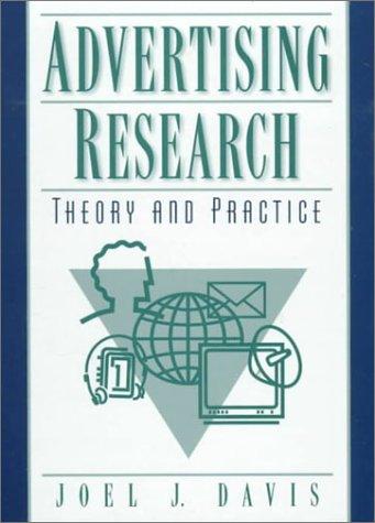 Book Advertising Research: Theory and Practice free