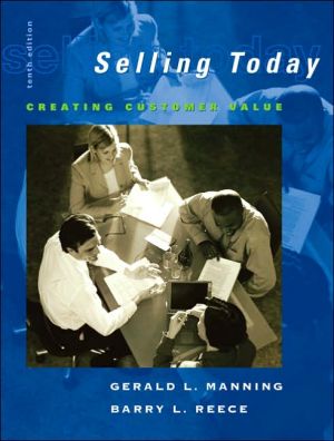 Book Selling Today: Creating Customer Value and ACT! CRM Software Pkg (10th Edition) free