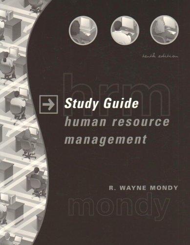 Book Study Guide for Human Resource Management free