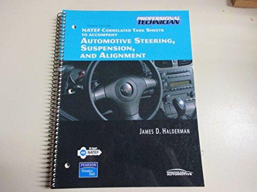 Book Natef Correlated Job Sheets For Automotive Steering, Suspension, And Alignment free