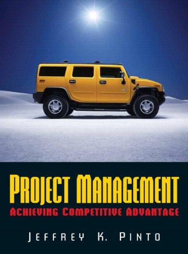 Book Project Management: Achieving Competitive Advantage free