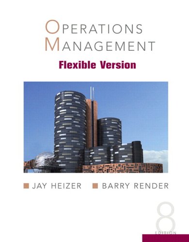 Book Operations Management Flex Version with Lecture Guide and Student CD with CDROM and Other free