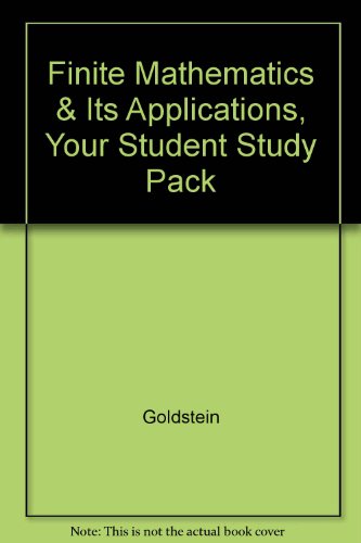 Book Student Solutions Manual and CDLS Wrap/SSP (sa) Package Solutions Manual: Finite Mathematics and Its Appreciation free