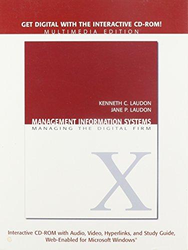 Book Management Information Systems Multimedia Edition: Managing the Digital Firm free