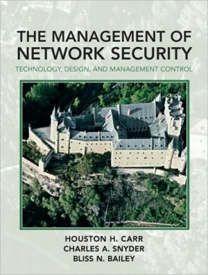 Book Management of Network Security free