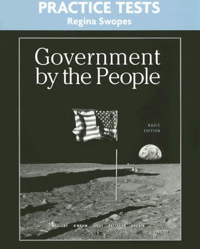 Book Practice Tests: Government By the People free