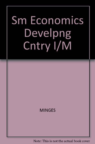 Book Sm Economics Develpng Cntry I/m free