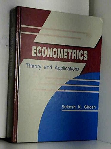Book Econometrics: Theory And Applications free