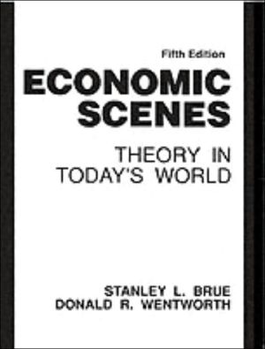 Book Economic Scenes: Theory in Today's World free