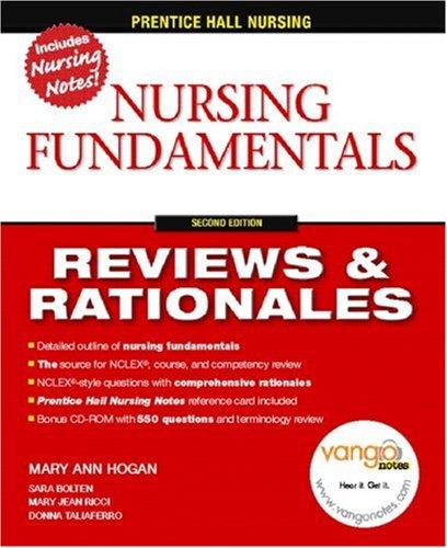 Book Prentice Hall Reviews & Rationales: Nursing Fundamentals (2nd Edition) free