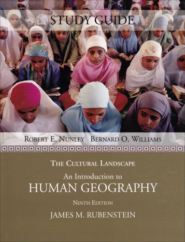 Book The Cultural Landscape: An Introduction to Human Geography, Study Guide free