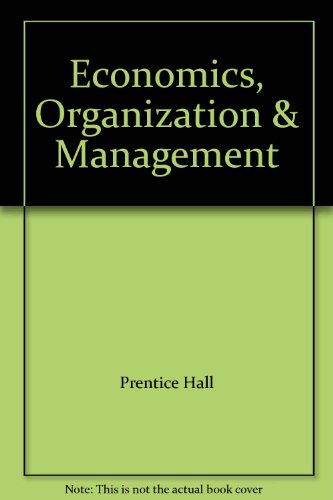 Book Economics, Organization & Management free