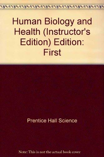 Book Human Biology and Health (Teacher's Edition) free