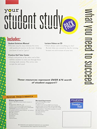 Book Student Study Pack - College Algebra free
