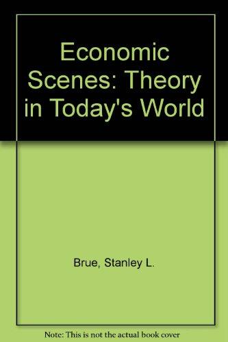 Book Economic Scenes: Theory In Today's World free
